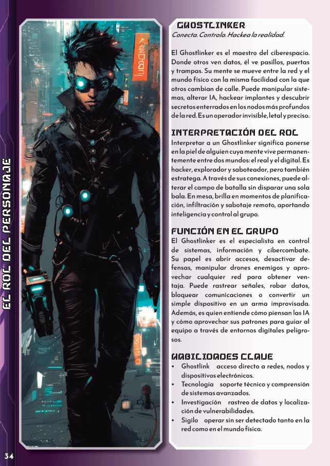 Página del rol Ghostlinker